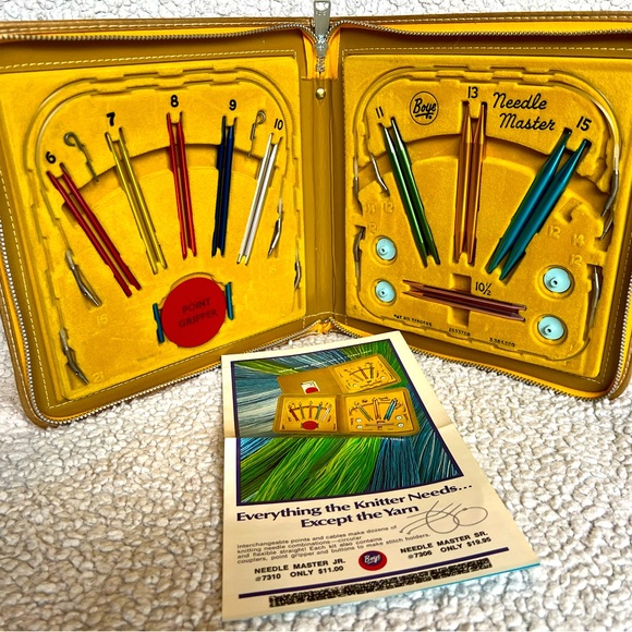 Boye Other Vintage Boye Needle Master Knitting Kit Poshmark